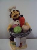 Estátua cheff porta espatulas